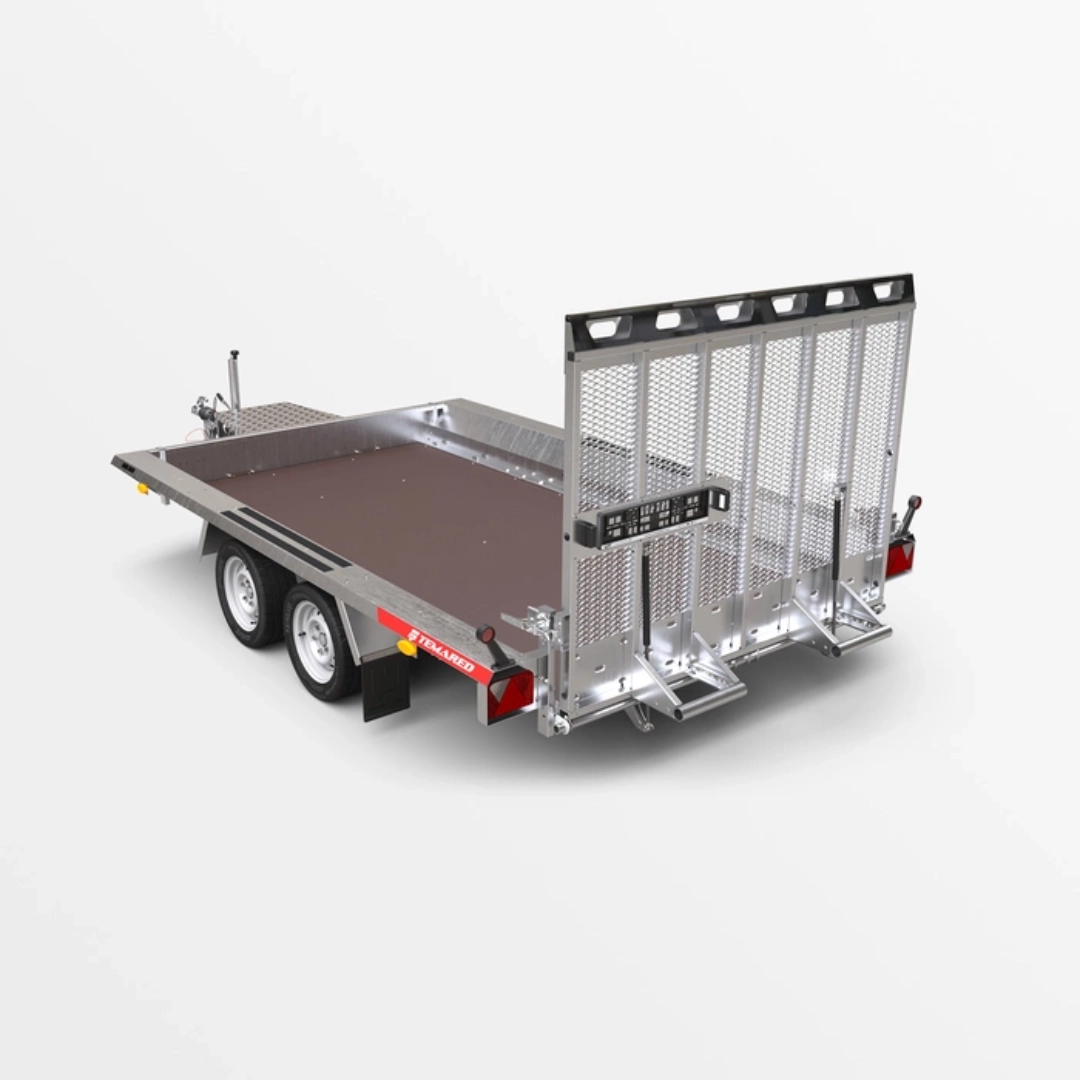 Baumaschinen-Anhänger mit hoher Traglast – TATRAILERS Nähe München